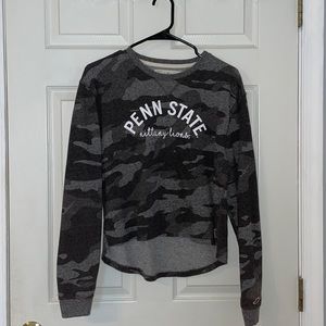PENN STATE women’s camouflage long sleeve top